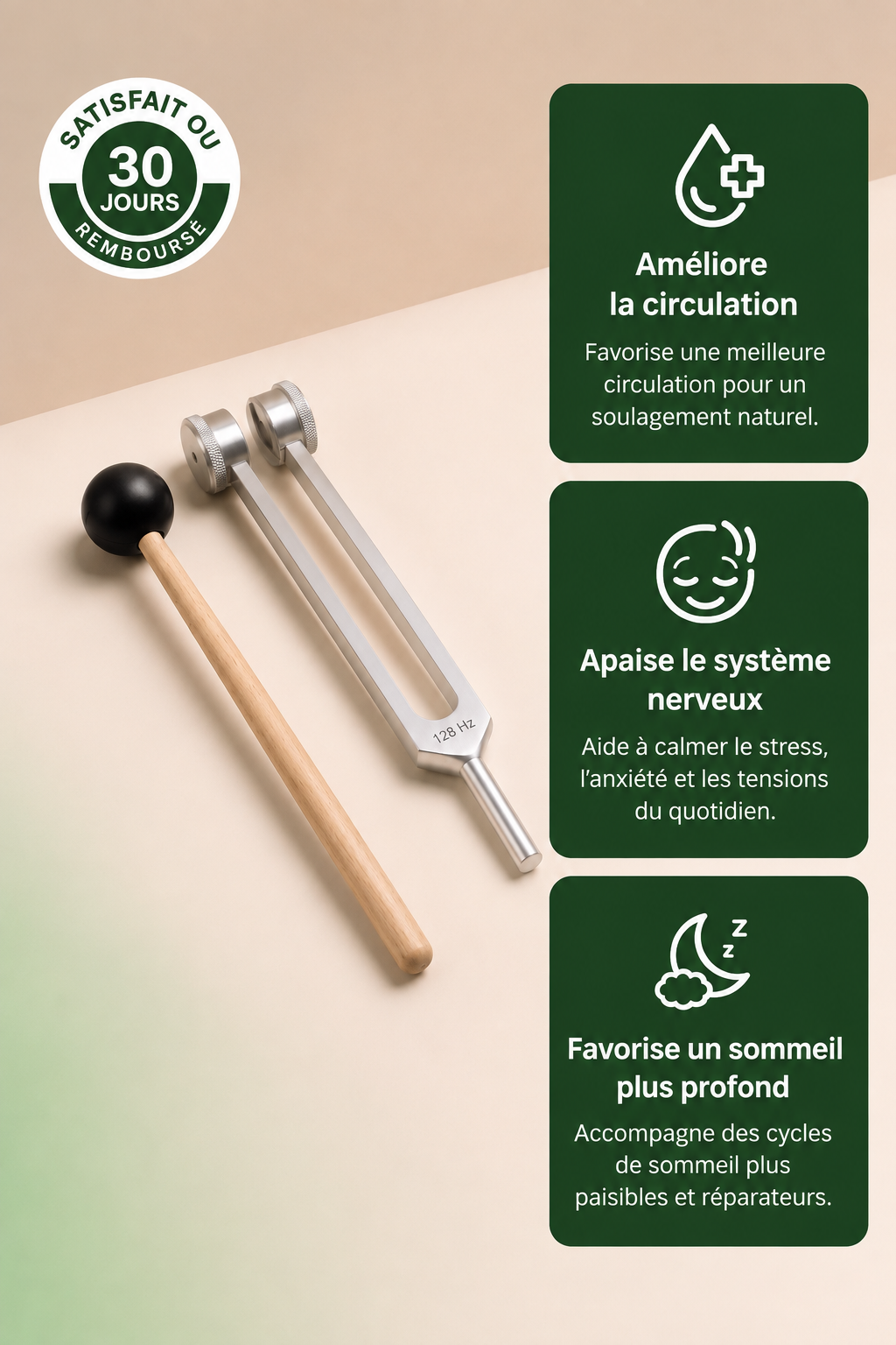 Diapason Thérapeutique 128 Hz