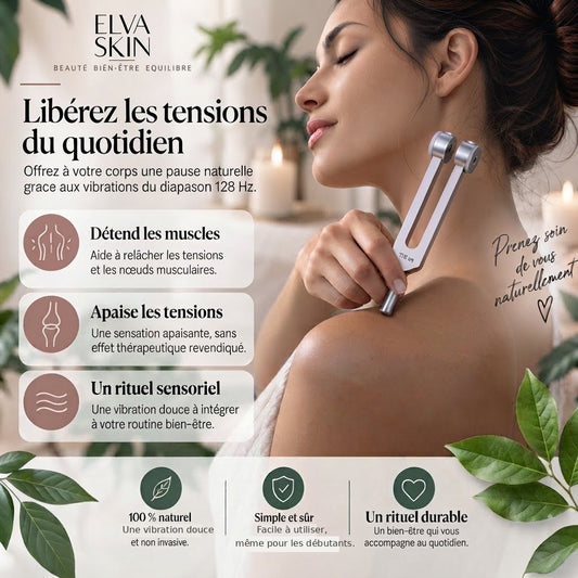 Diapason 128 Hz pour rituel de détente